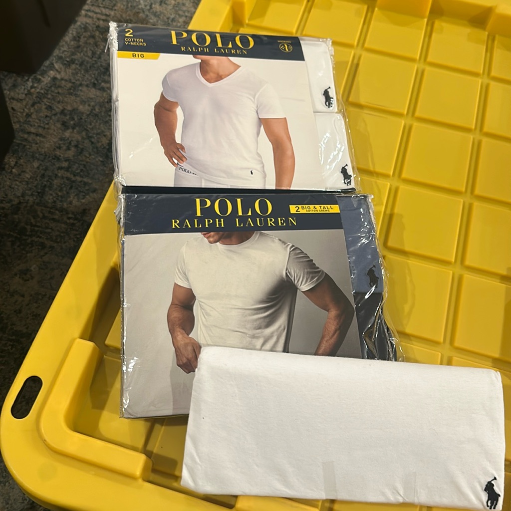 Polo By Ralph Lauren Undershirts Size 4xb